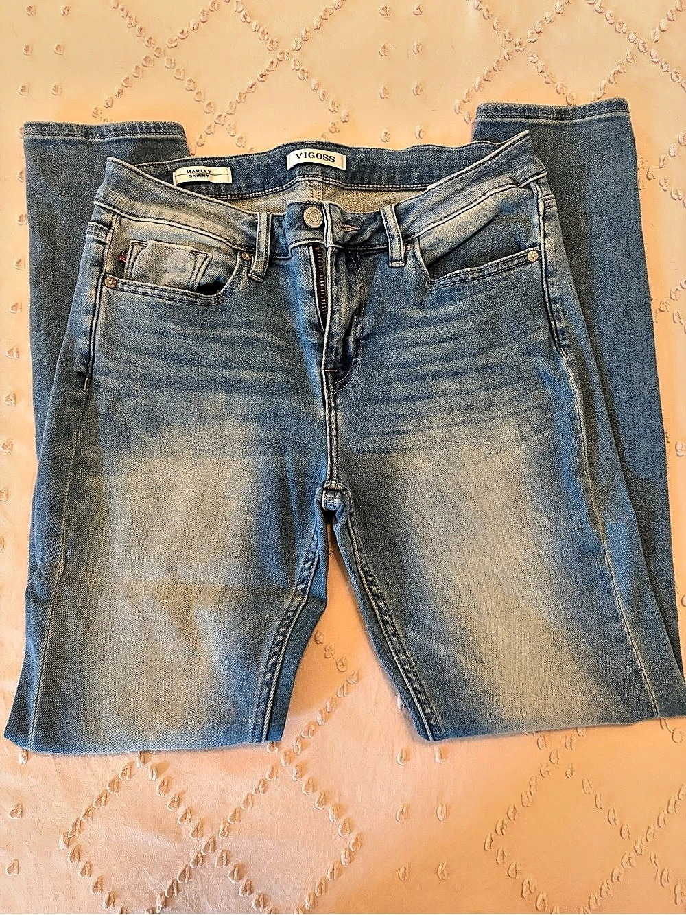 VIGOSS Jean Shorts in Blue